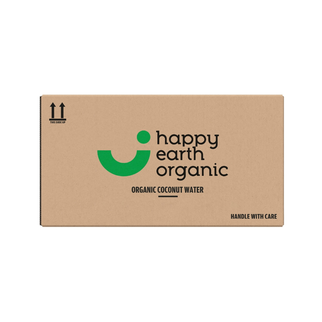 Organic Coconut Water Glass Bottle 12x350ml