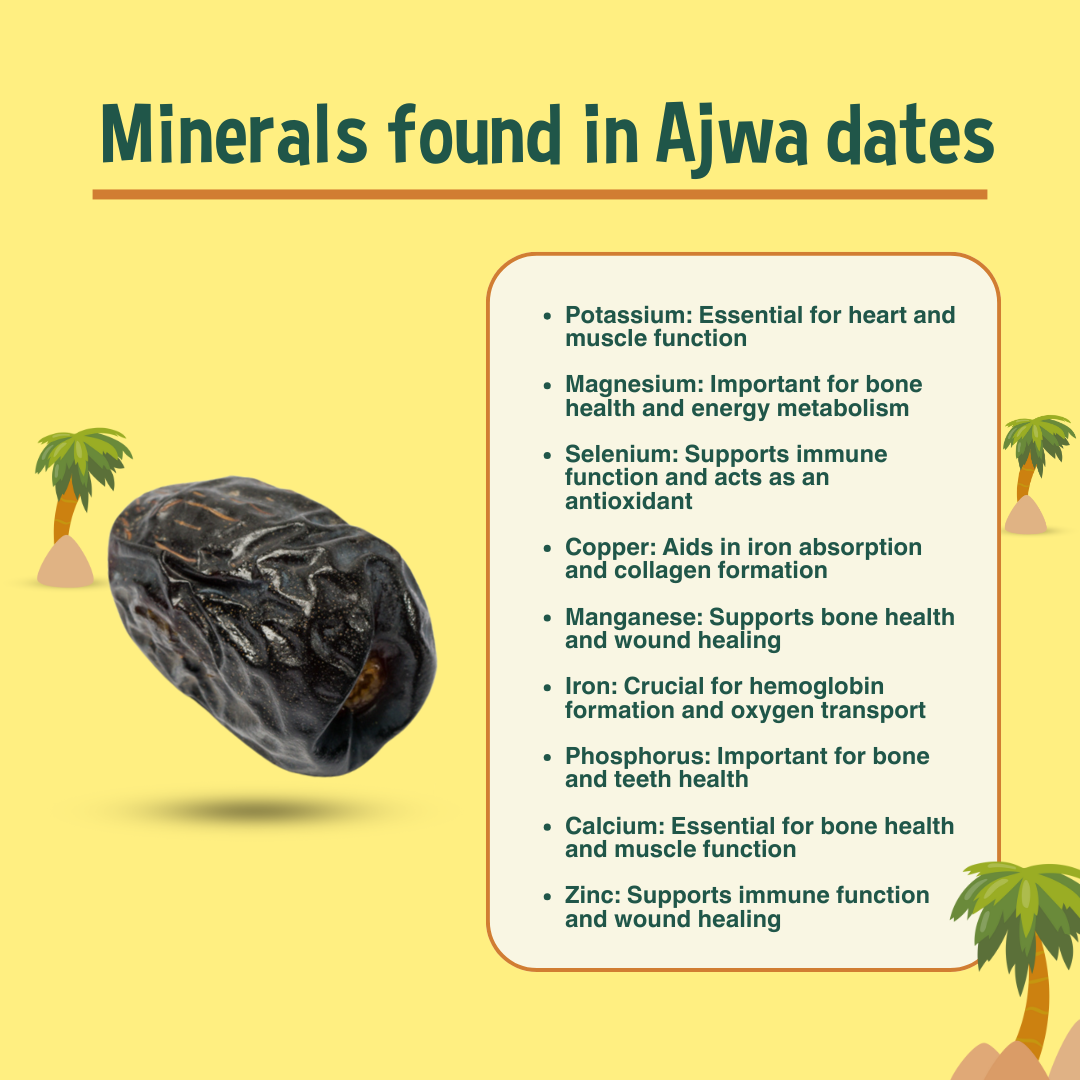 Organic Ajwa Whole Dates-500g