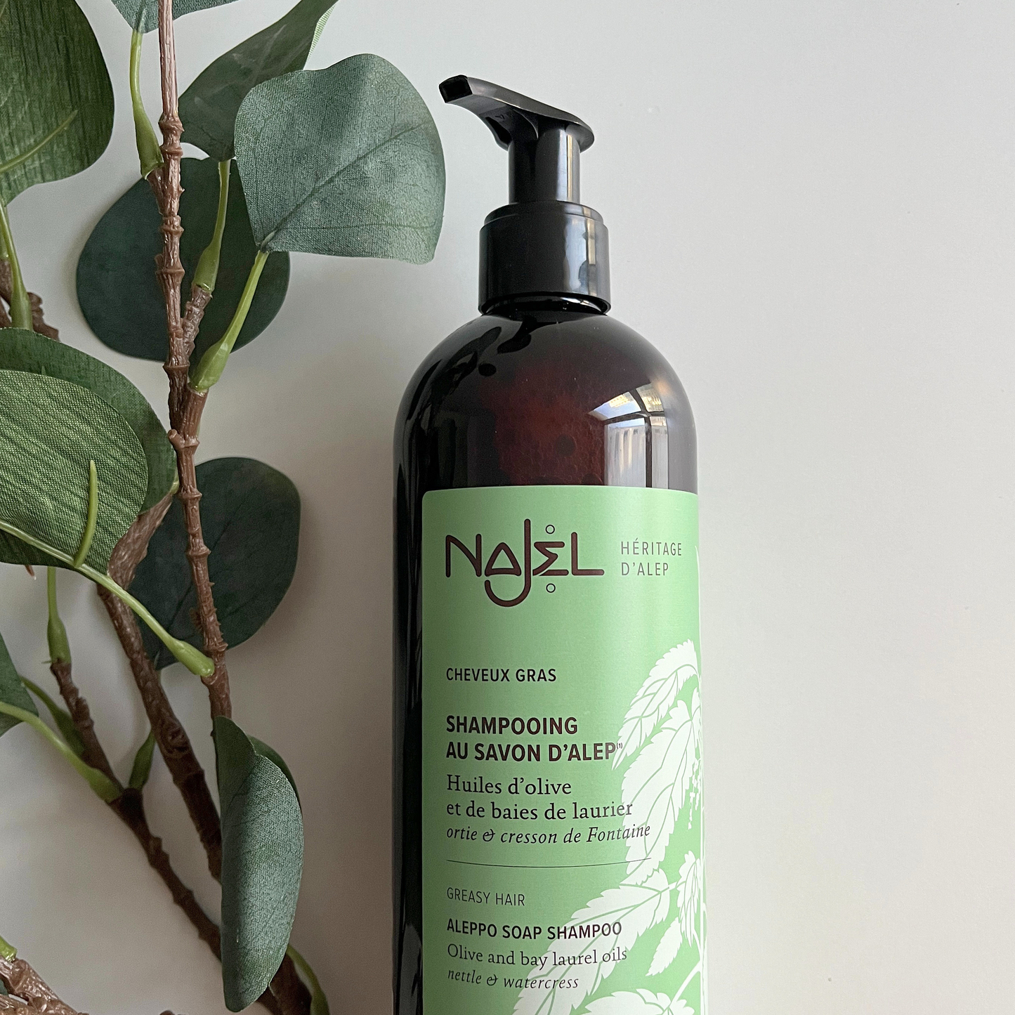Najel Organic Aleppo Soap Shampoo Oily Hair