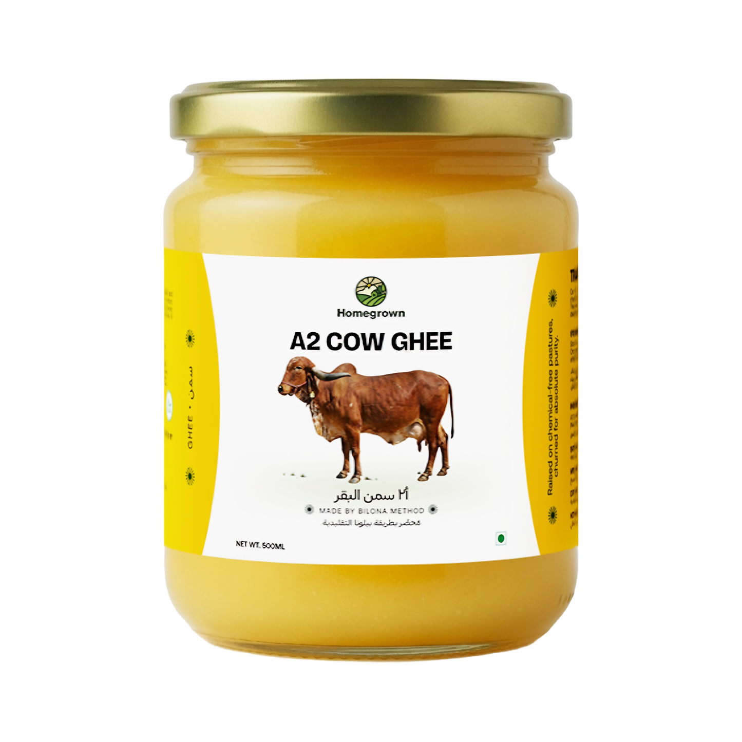 Homegrown A2 Desi Ghee 500ml