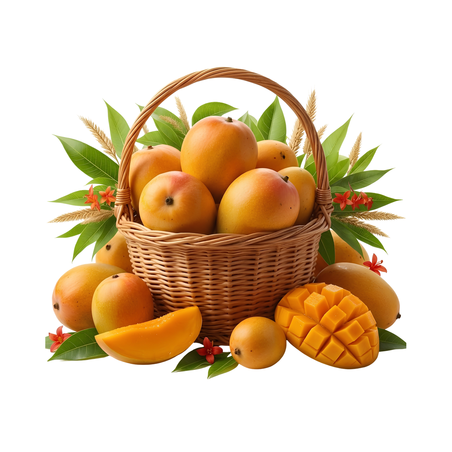 Organic Alphonso Mango Basket 3kg(Approx)