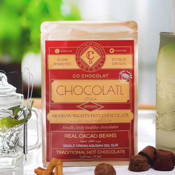 100g Hot Chocolatl - Arabian Nights Hot Chocolate - Gluten-Free, Nut-Free