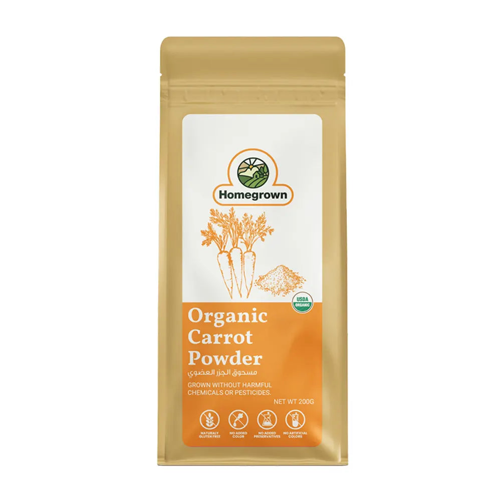 Homegrown Organic Carrot Powder 200g