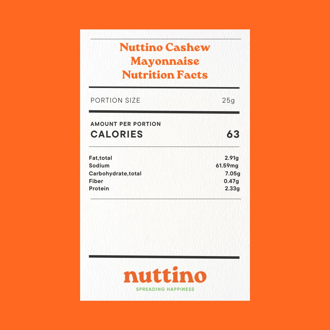 Nuttino Cashew Mayonnaise Spread 140g