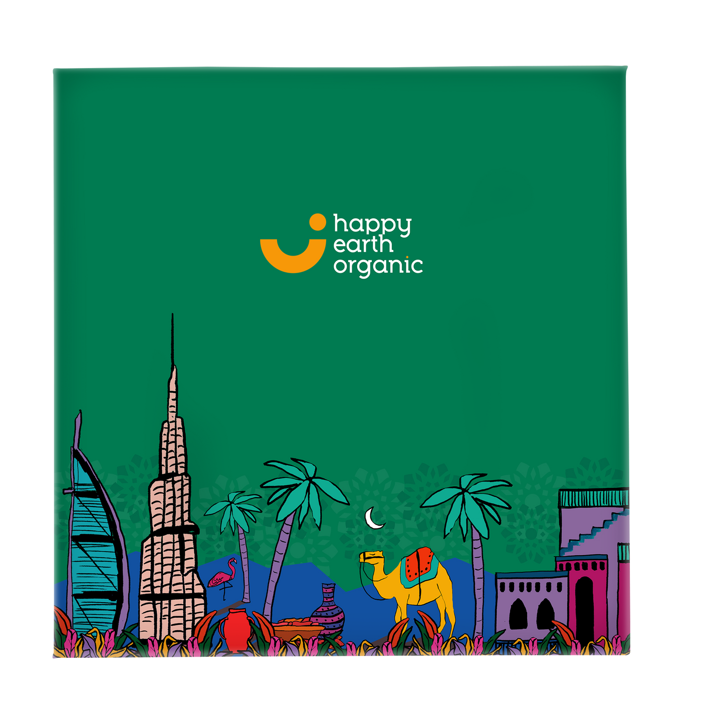 Organic Dubai Green Filled Dates-500g