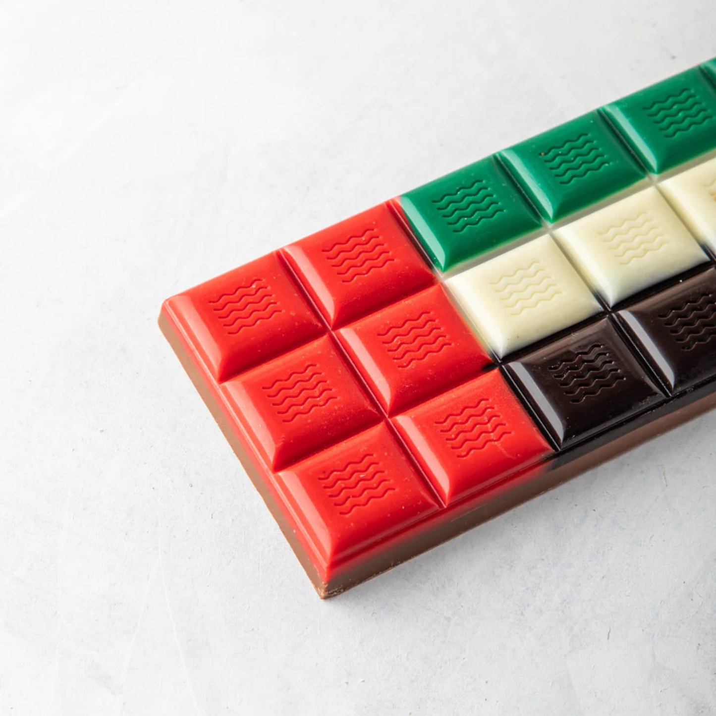 UAE Flag chocolate Bar 124g