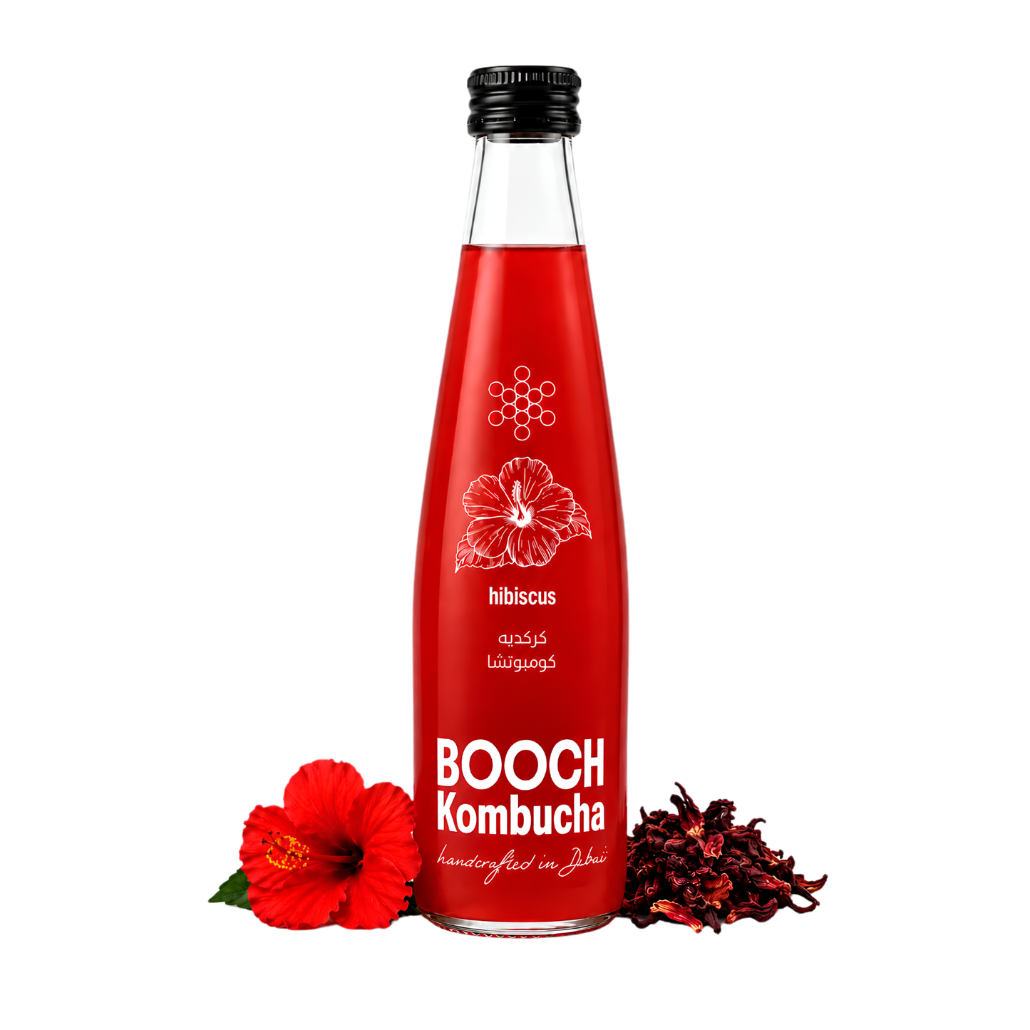 Kombucha (Hibiscus)-300ml Pack Of 6