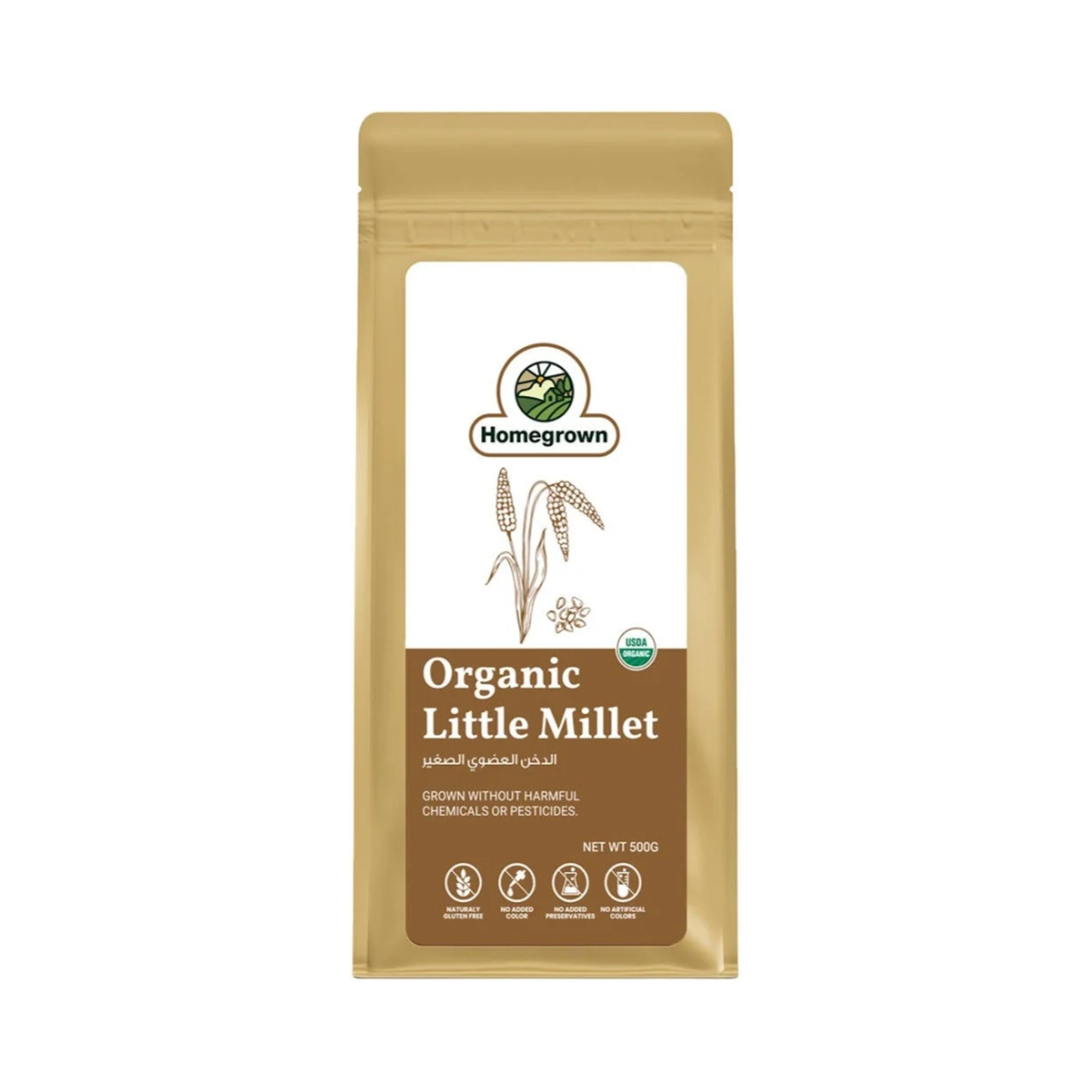 Homegrown Organic Little Millet 500g