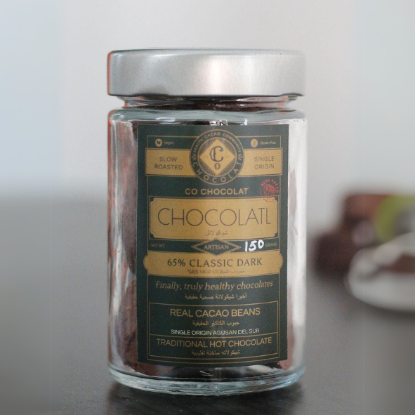 100g Hot Chocolatl - 65% Classic Dark - Vegan, Gluten-Free, Nut-free