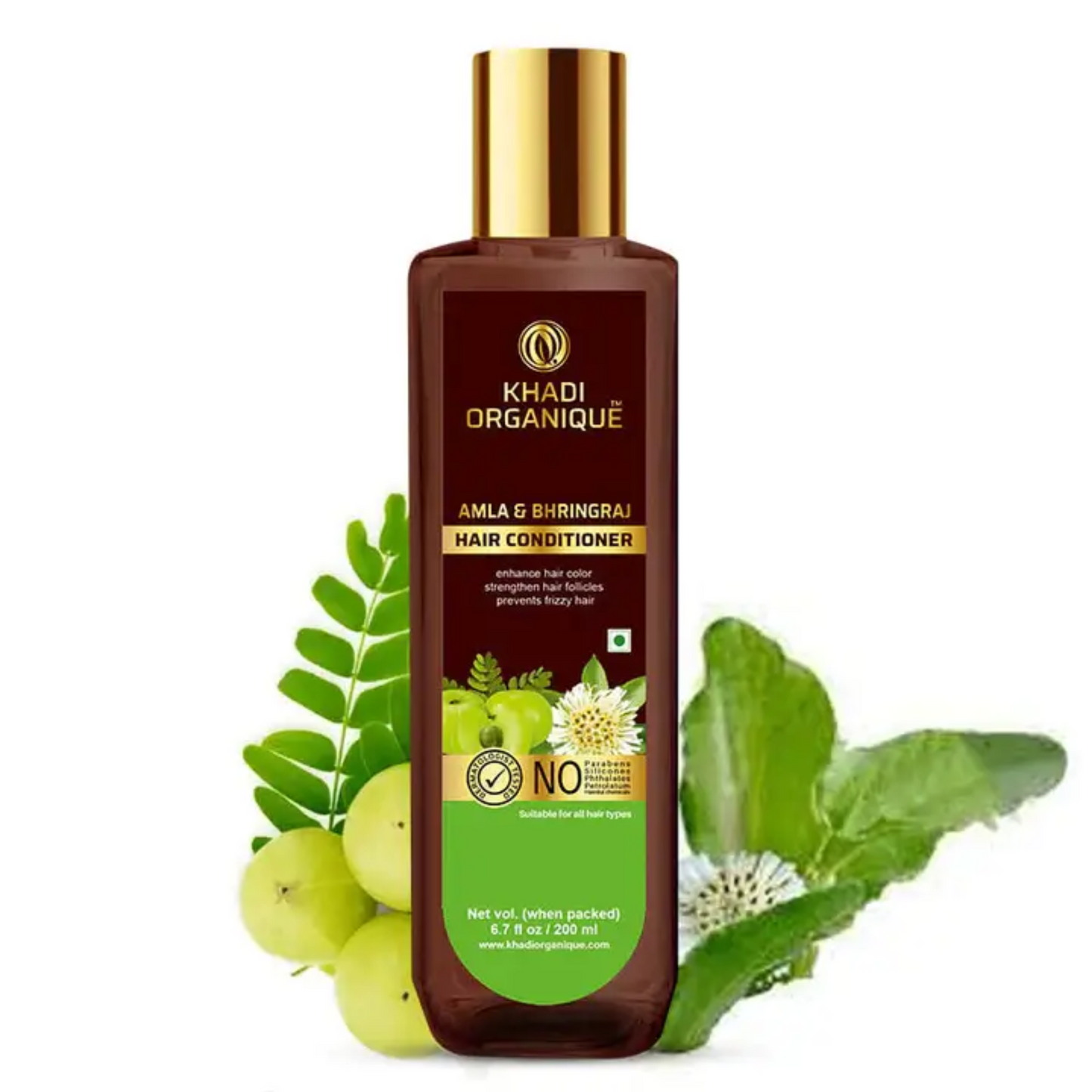 Khadi Organique Amla Bhringraj Conditioner (SLS & Paraben free) 200ml