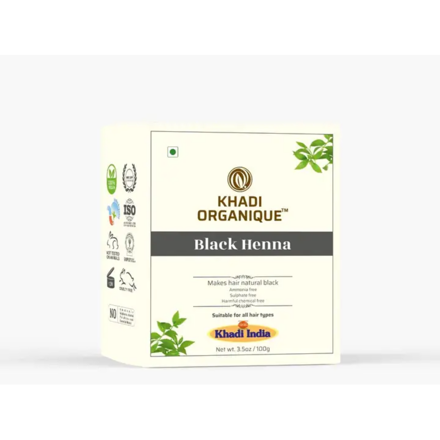 Khadi Organique Natural Black Henna 100g