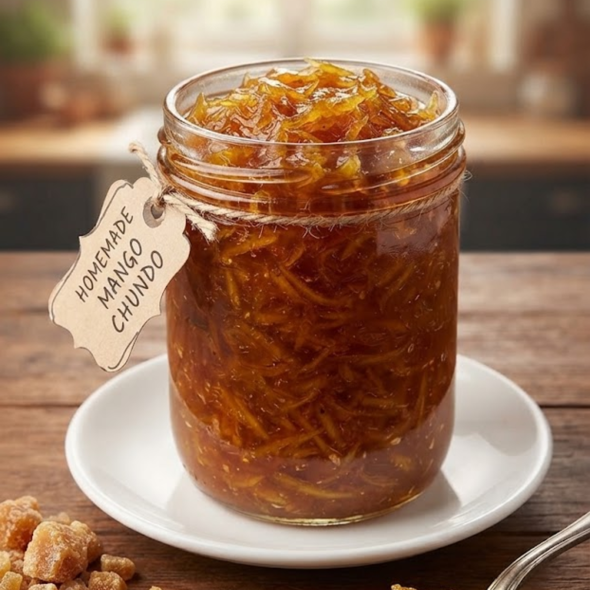 Homemade Mango Chundo (Grated mango sweet pickle) 265g