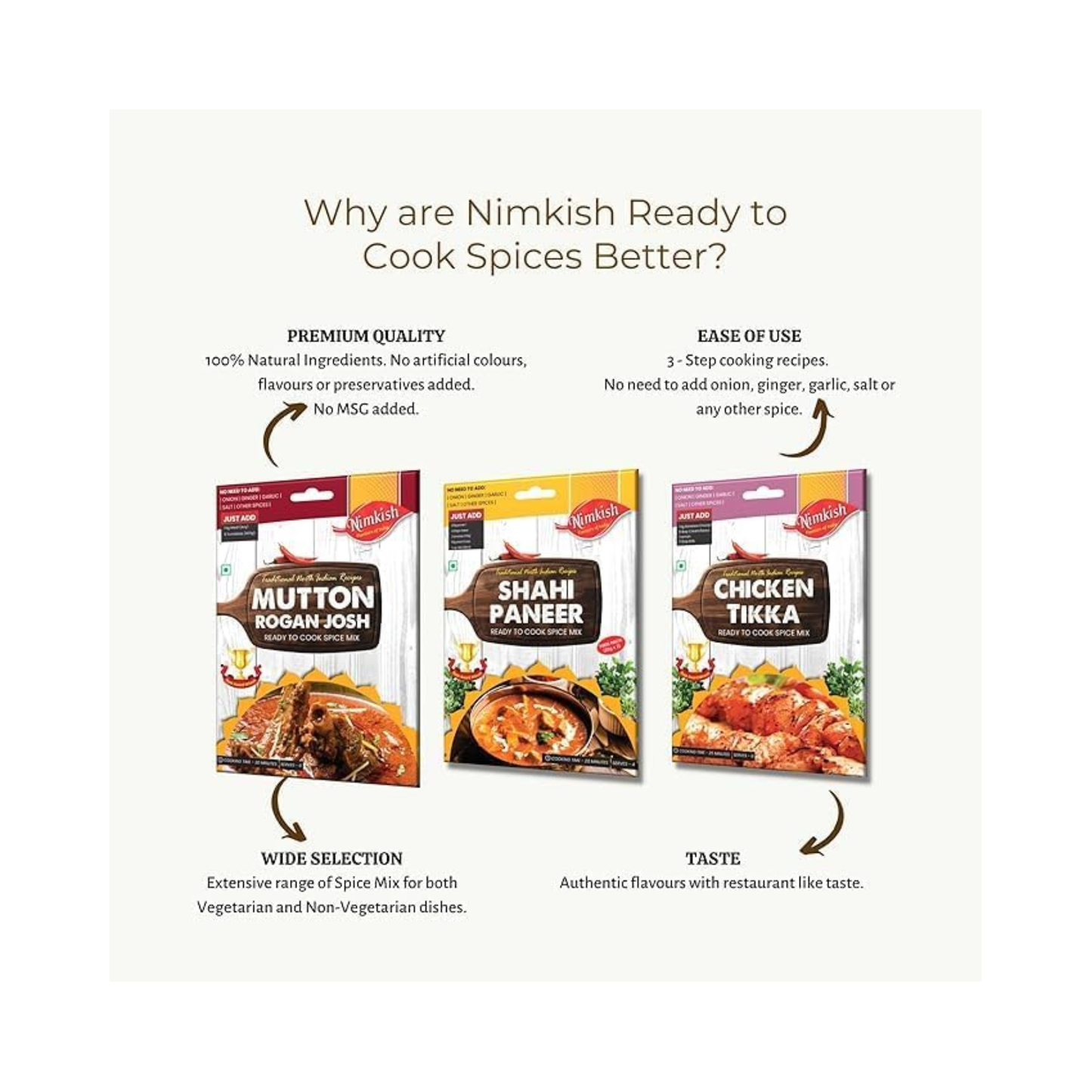 Nimkish Meat Curry 60g