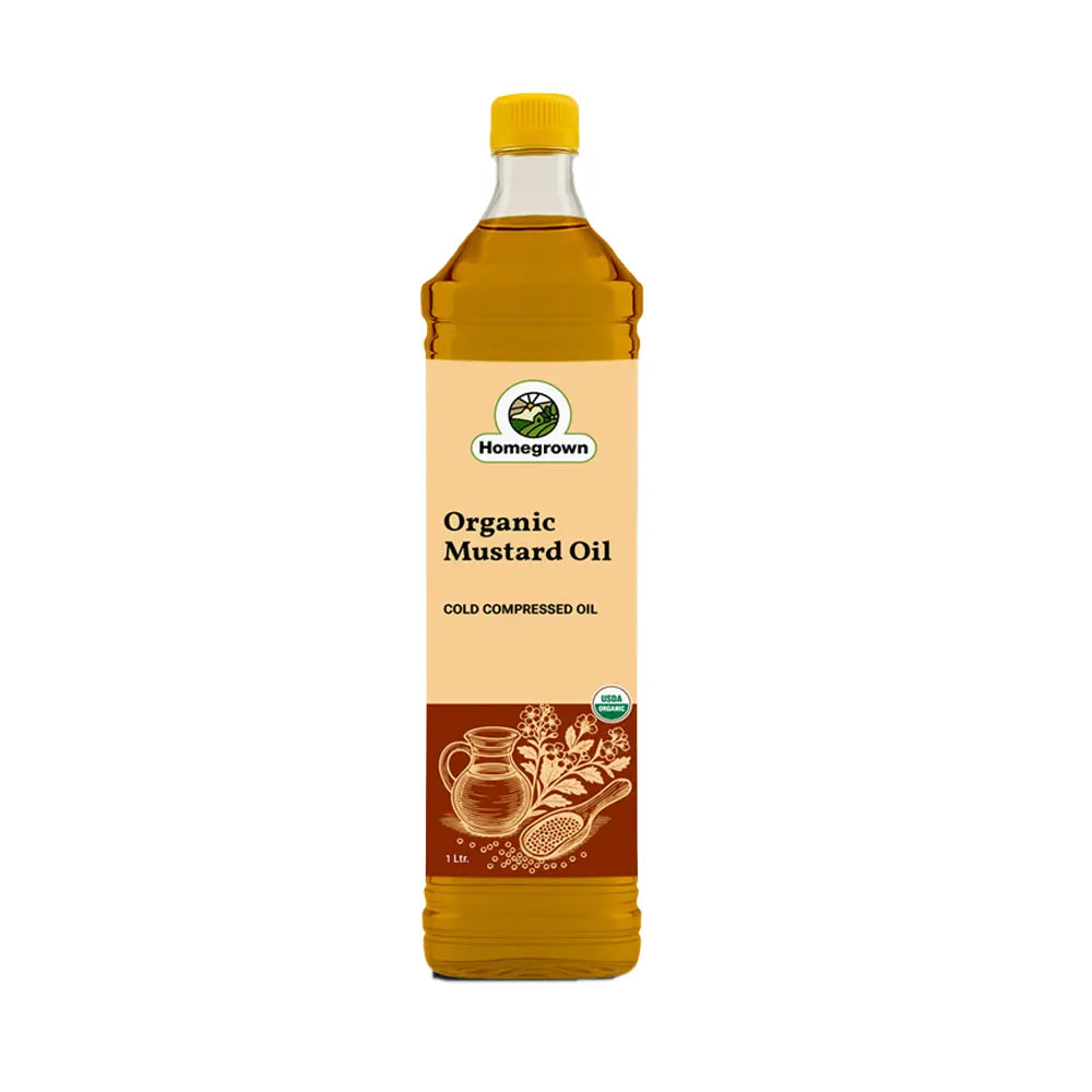 Homegrown Organic Mustard Oil 500ml