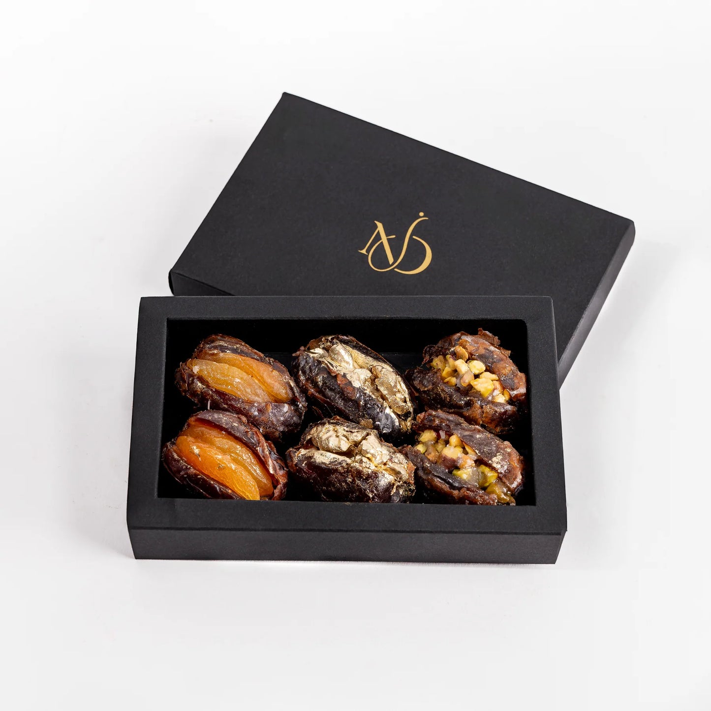 Luxury Eid Stuffed Dates 6pcs Gift Box 120g