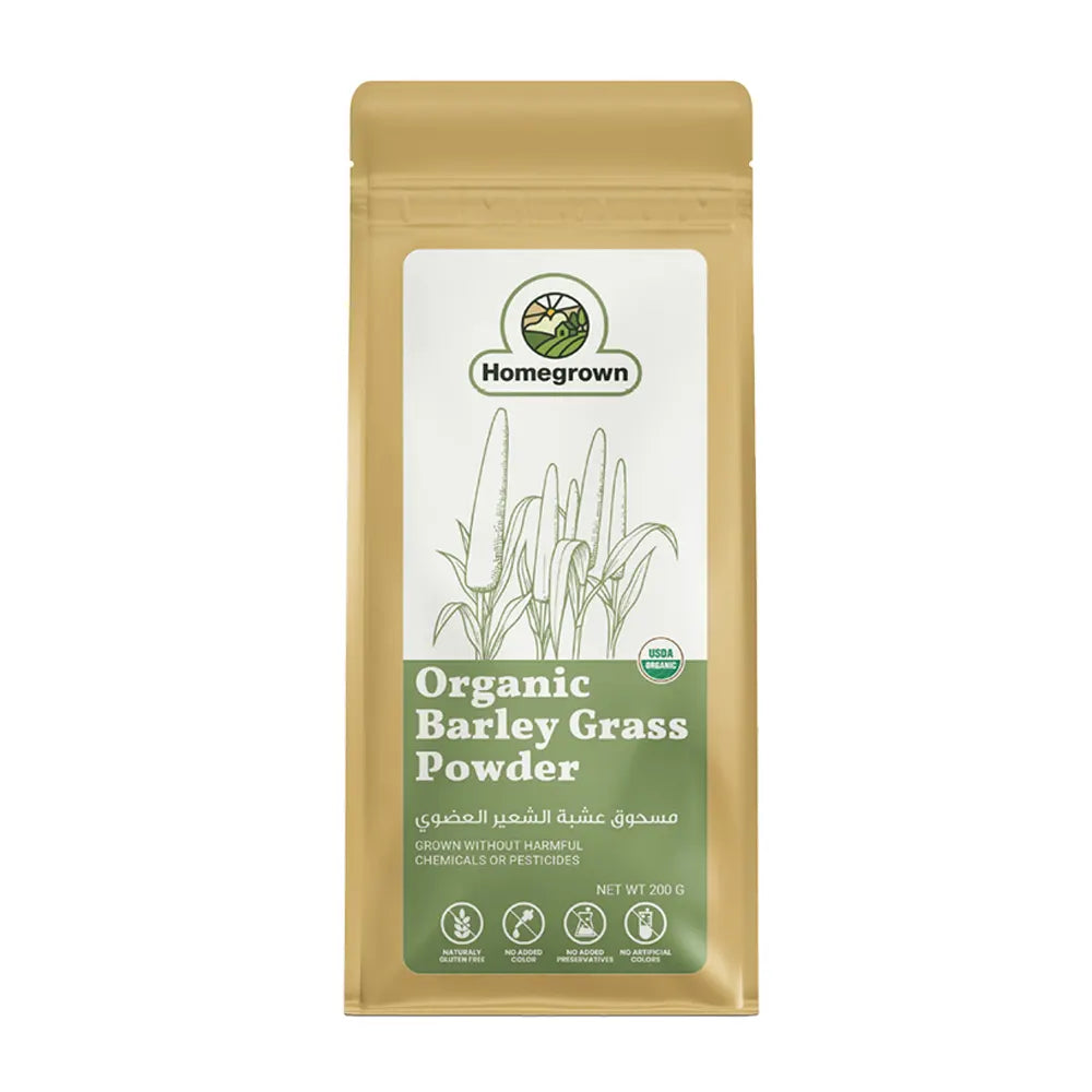 Homegrown Organic Barley Grass powder 200g