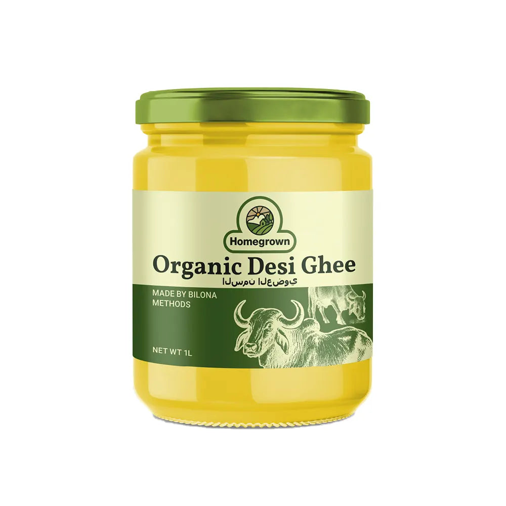 Homegrown Organic Pure Desi Ghee 500ml