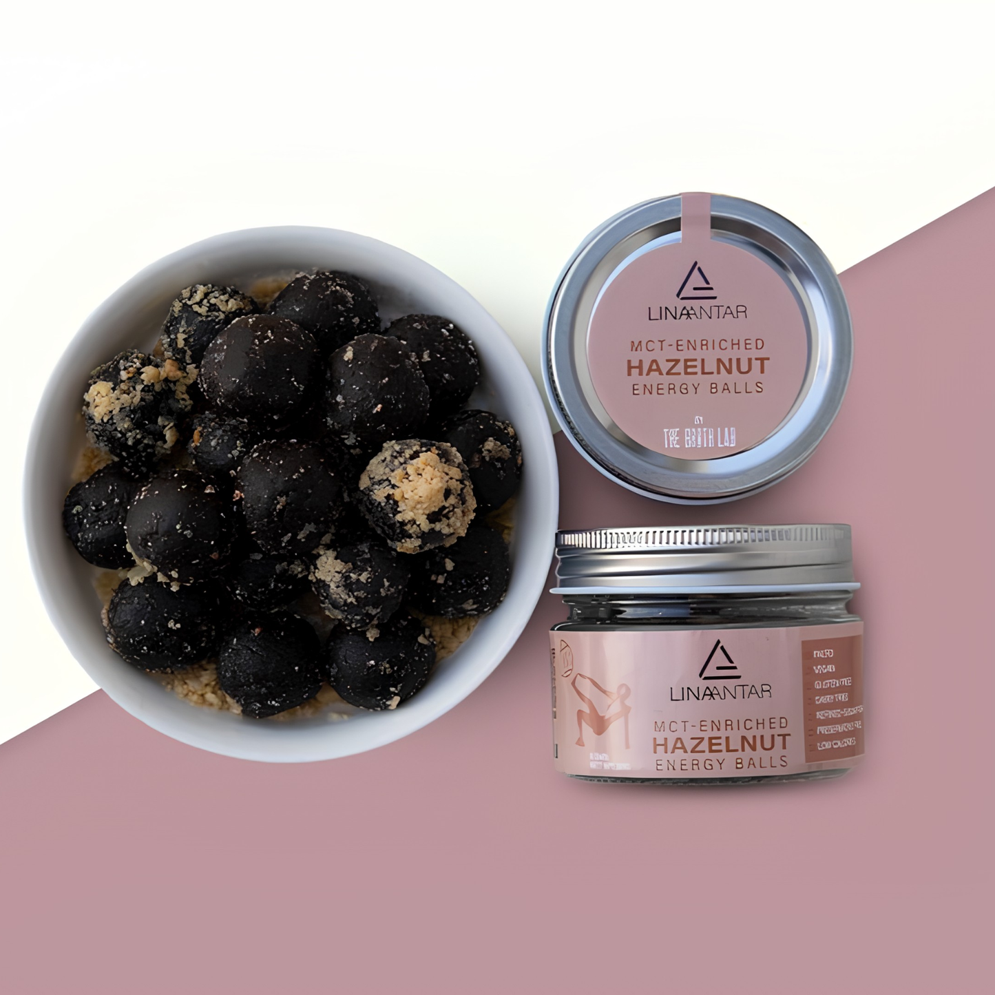 Organic MCT Hazelnut Energy Balls (Refined Sugar Free) 50g