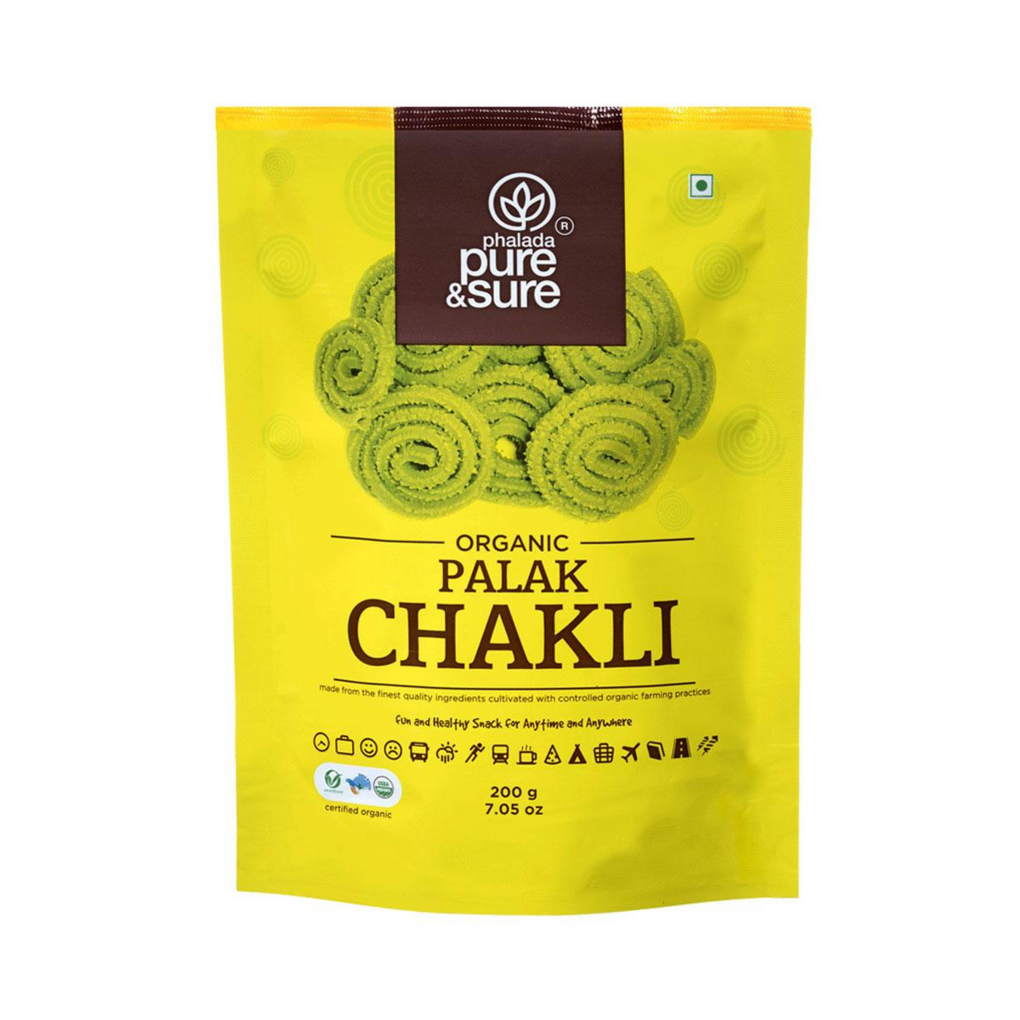 Organic Palak Chakli 200gm