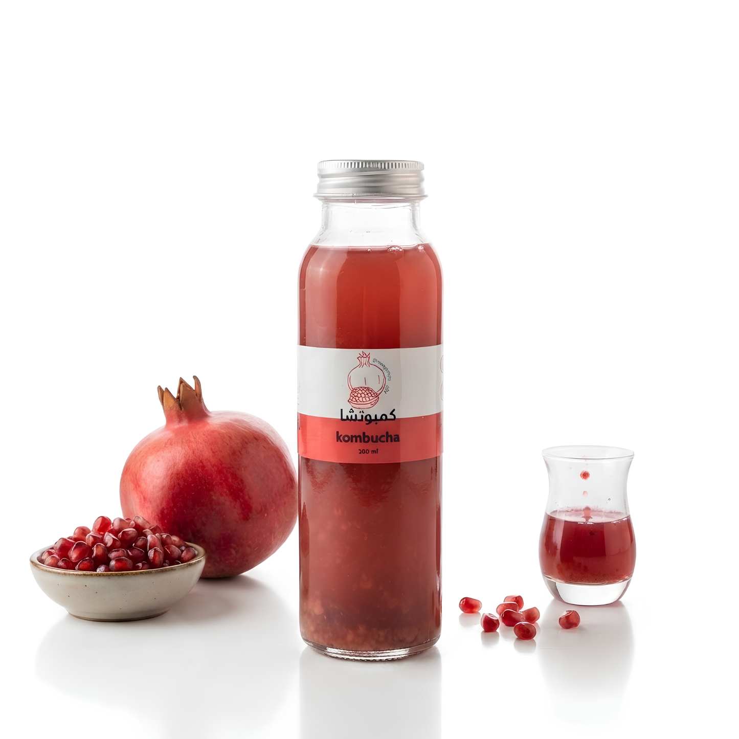 Pomegranate Kombucha 250ml
