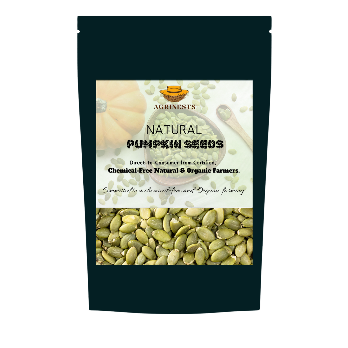 Natural Pumpkin Seeds 200gm