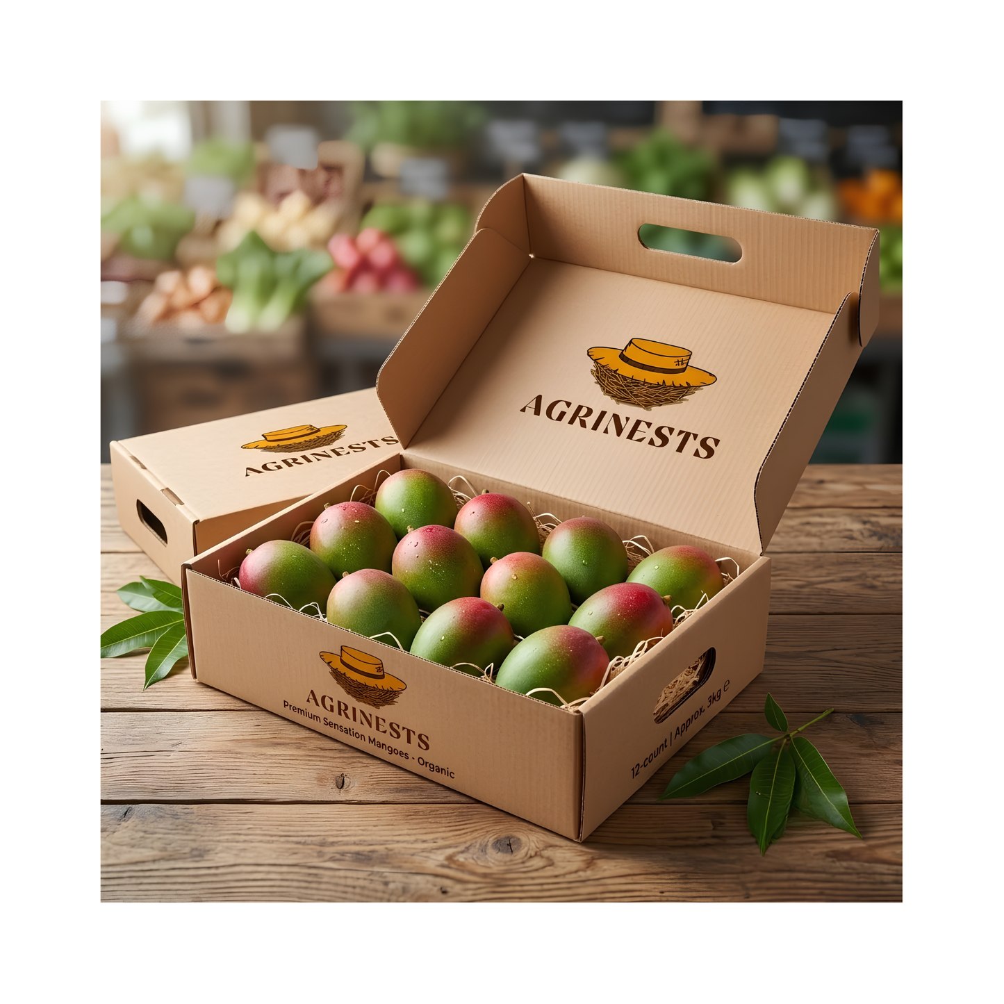 Organic Sensation Mango 3kg(Approx)