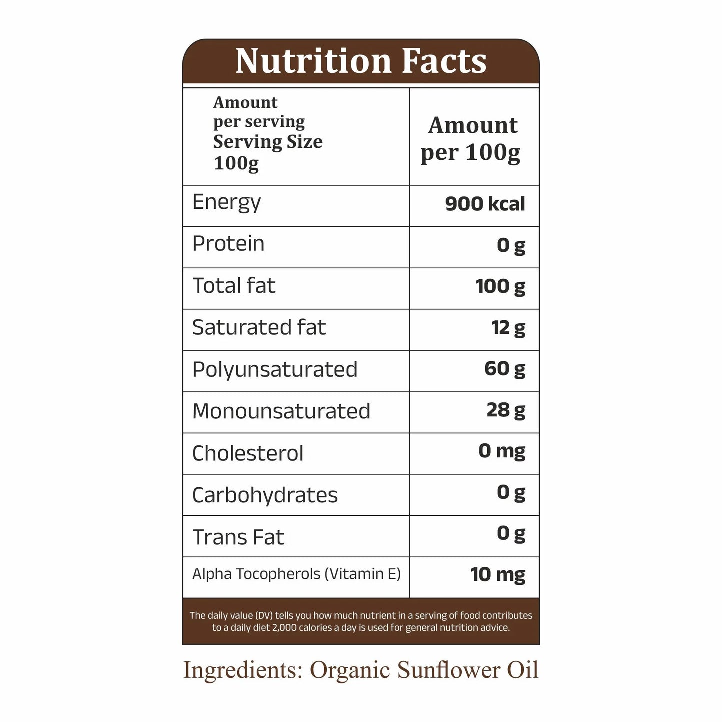 TFO Organic Sunflower Oil 1ltr