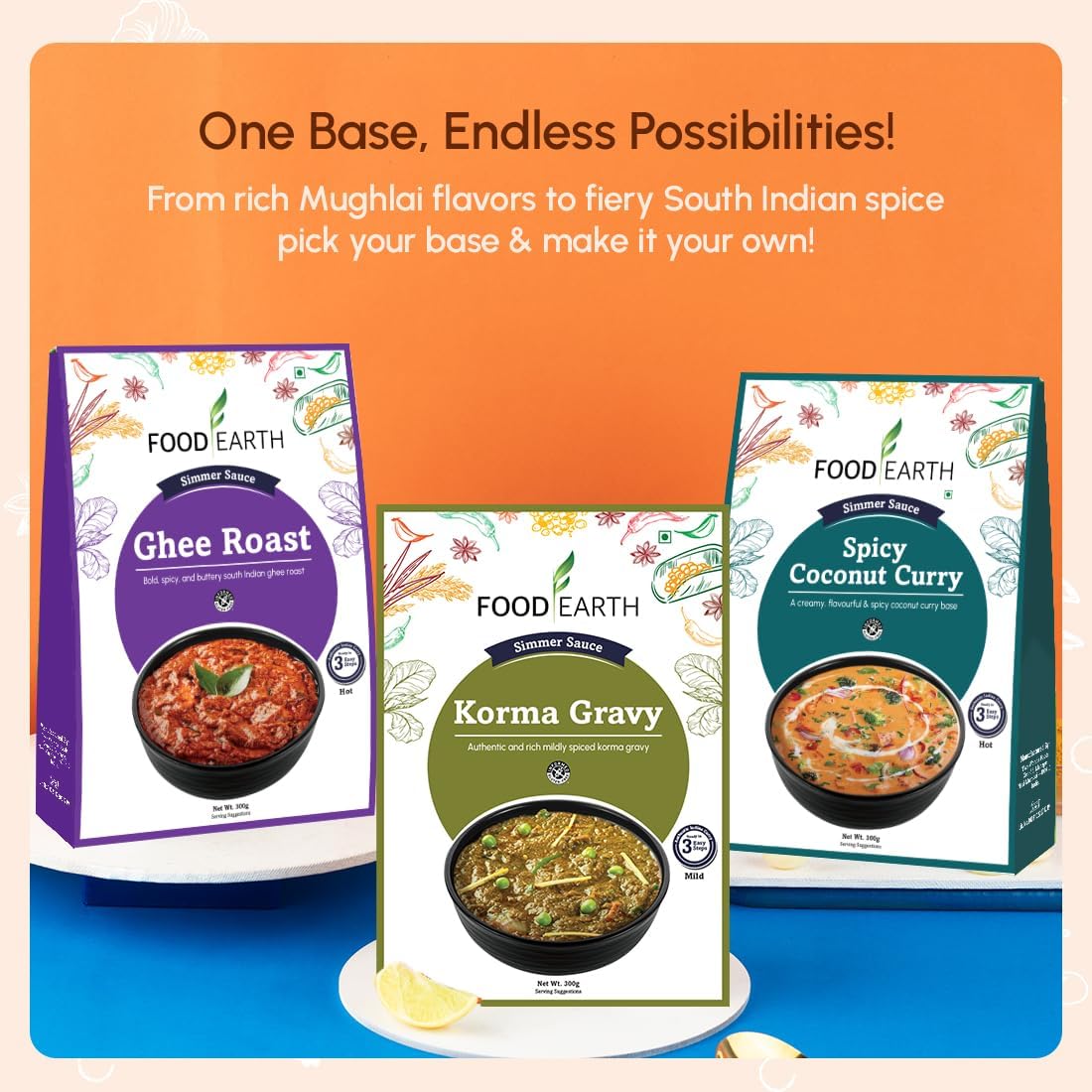 Food Earth Tikka Masala Simmer Sauce 300g