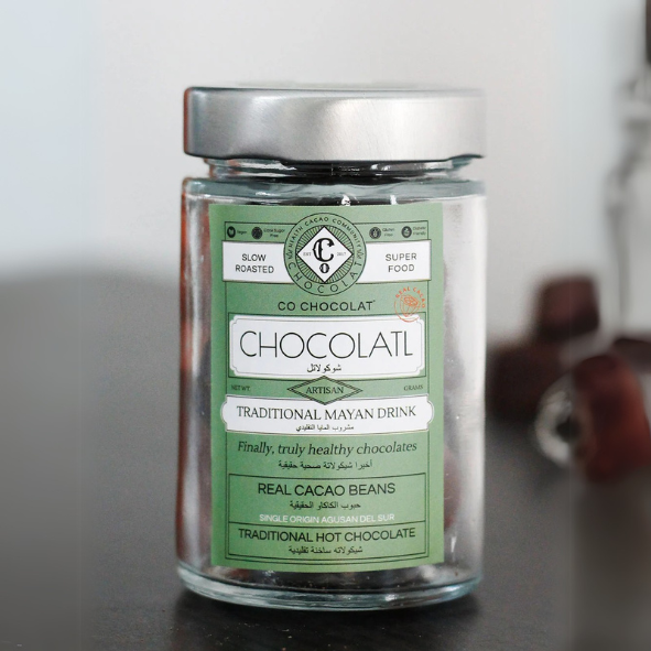 100g Hot Chocolatl - Traditional Mayan Drink - Vegan, Refined-Sugar-Free, Gluten-Free