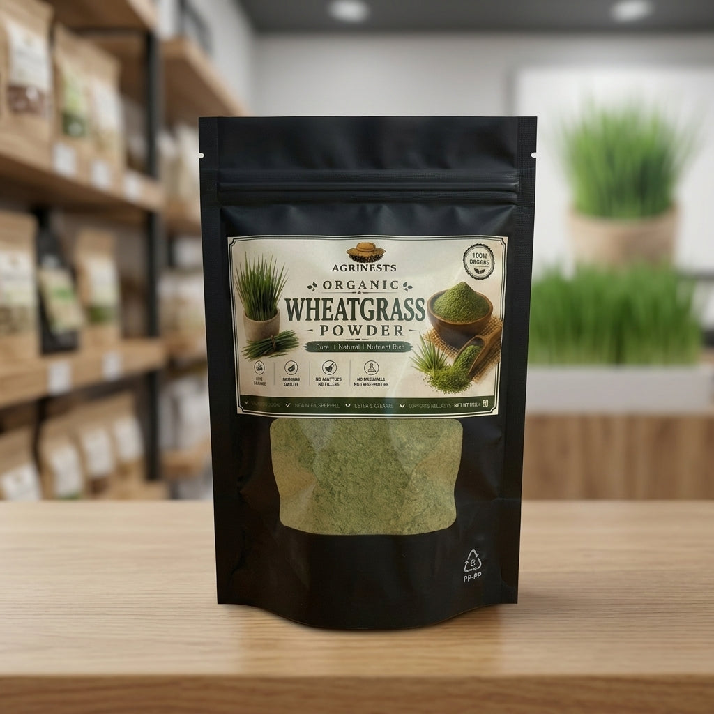Organic Wheatgrass Powder – 100g