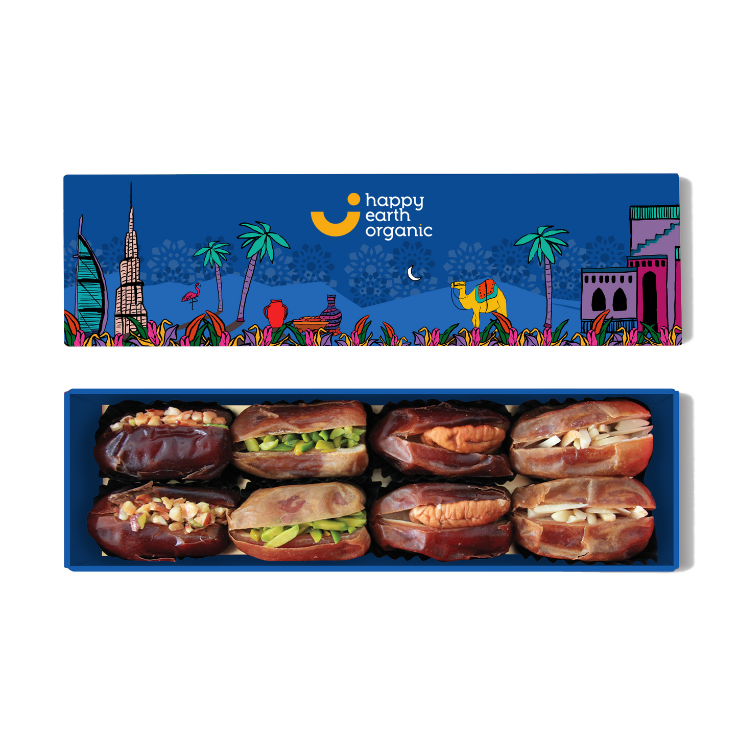 Organic Dubai Blue Filled Dates-145g