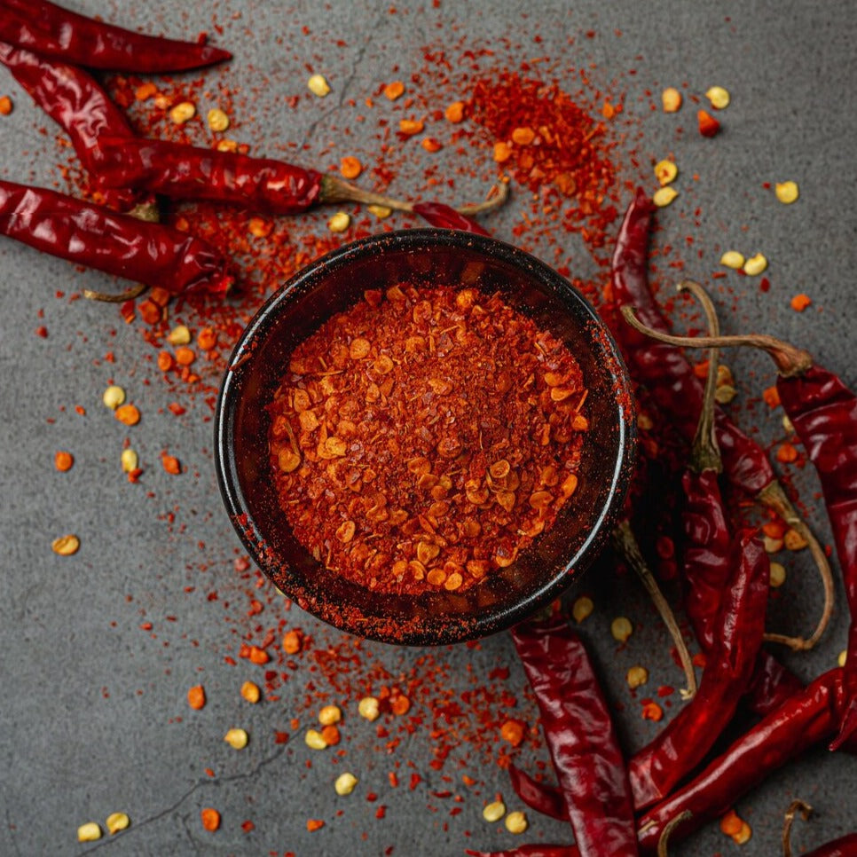 Natural Red Chilli Flakes 100gm