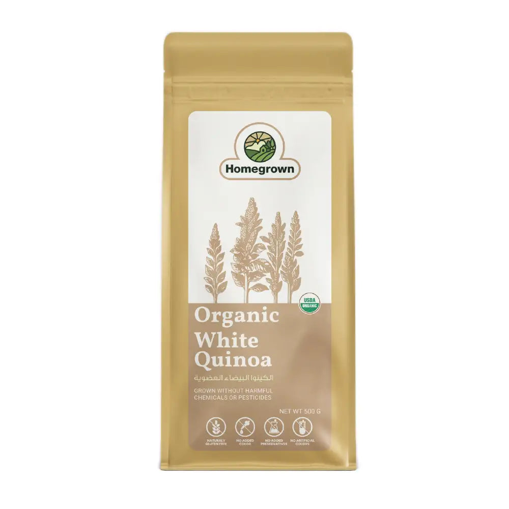 Homegrown Organic White Quinoa 500g