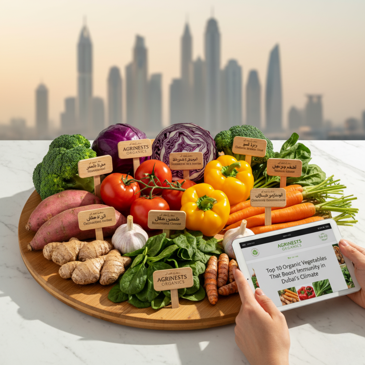 Top 10 Organic Vegetables That Boost Immunity in Dubai’s Climate – Agri ...