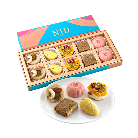 10 Assorted Indian Mithai for Diwali