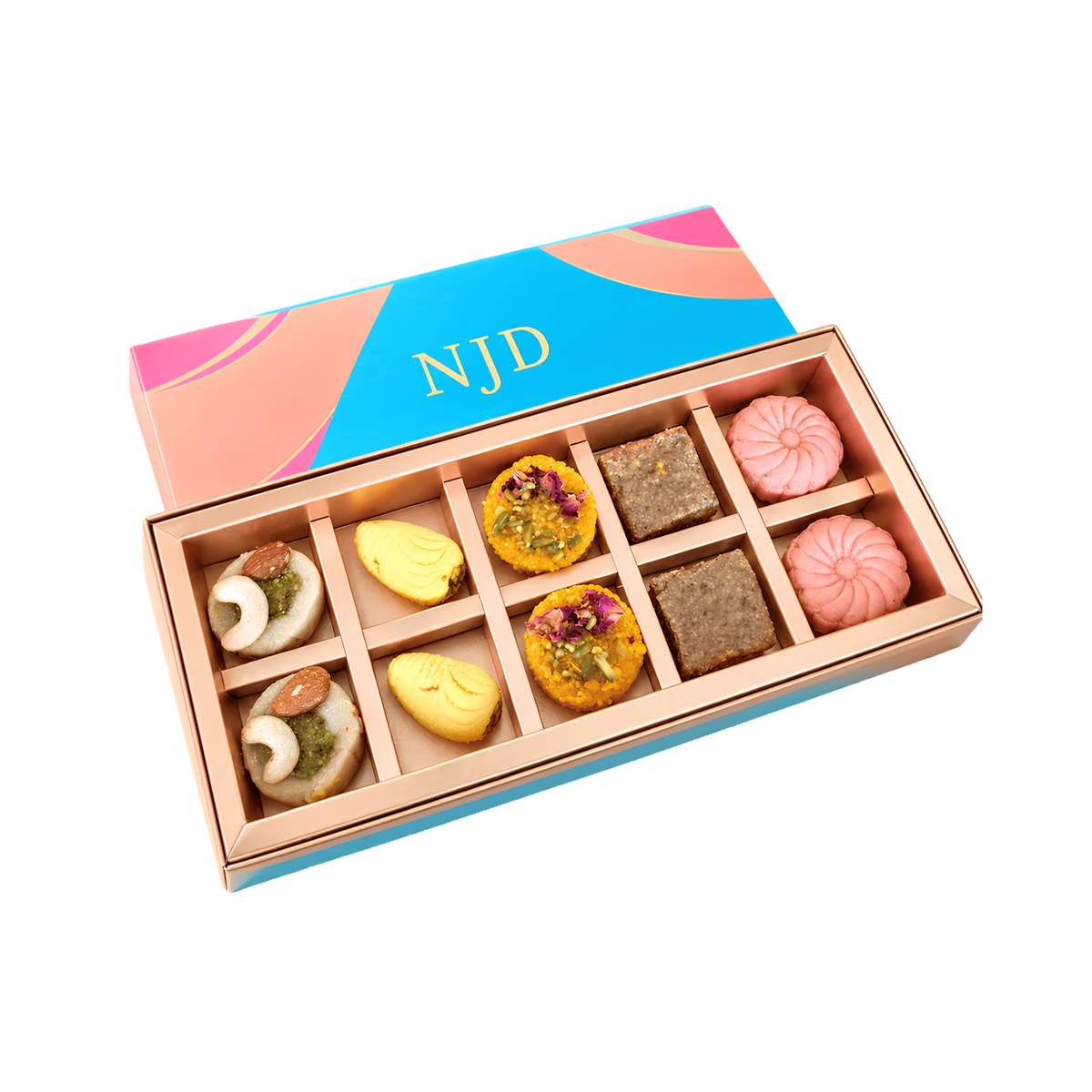 10 Assorted Indian Mithai for Diwali