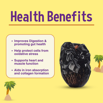 Organic Ajwa Whole Dates-500g