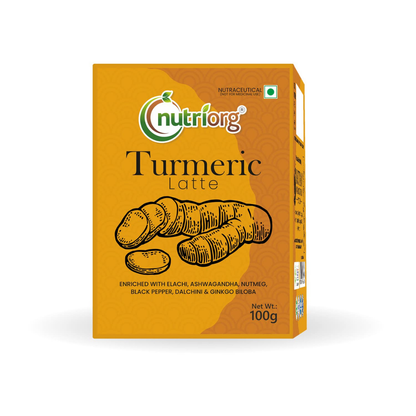 Nutriorg Certified Organic Turmeric Latte 100g