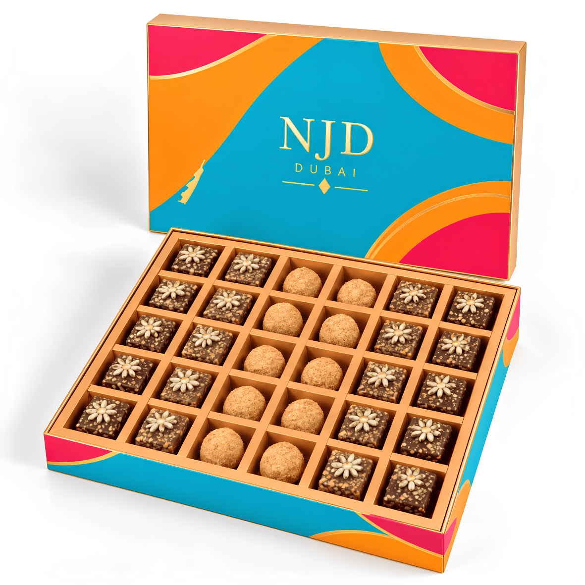 Diwali Delights Gift Box Of 30pcs