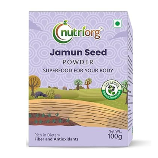 Nutriorg Jamun Seed Powder 100g