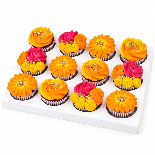 Diwali Vibrance Cupcakes