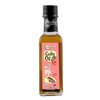 Nutriorg Certified Organic Castor Oil 100ml
