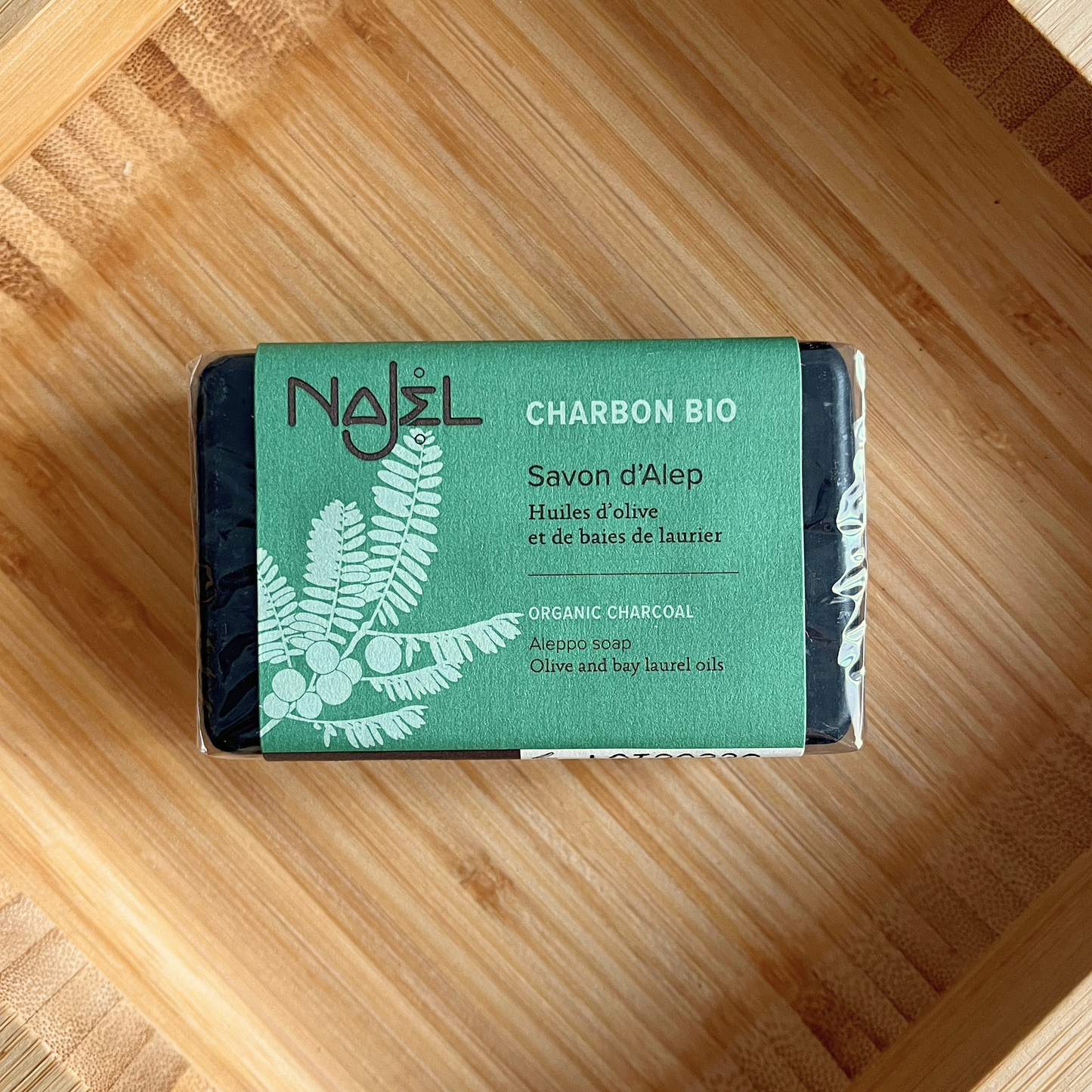 Najel Natural Aleppo Soap Organic Charcoal