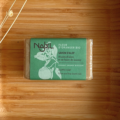 Najel Natural Aleppo Soap Organic Orange Blossom 100g