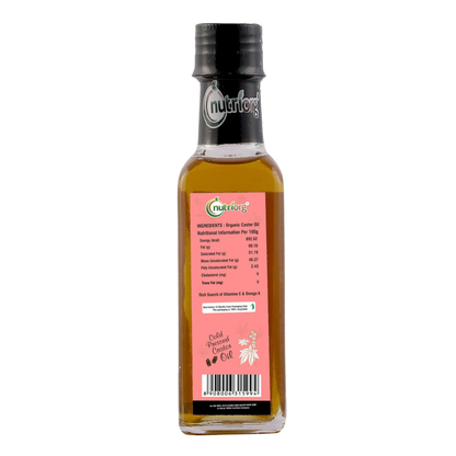 Nutriorg Certified Organic Castor Oil 100ml