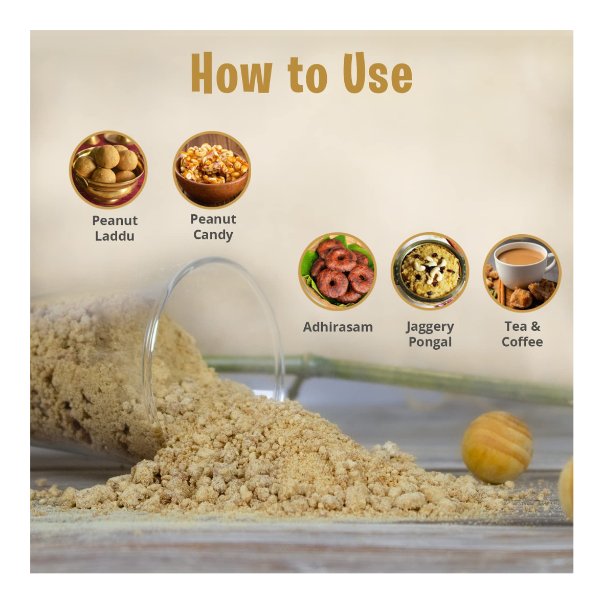 Nutriorg Certified Organic Jaggery Powder 700g