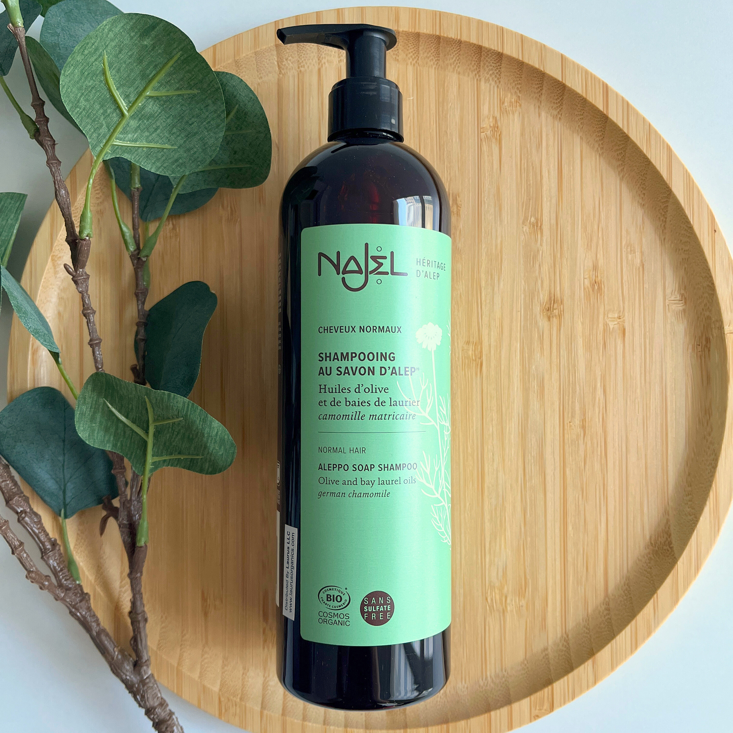 Najel Organic Aleppo Soap Shampoo Normal Hair