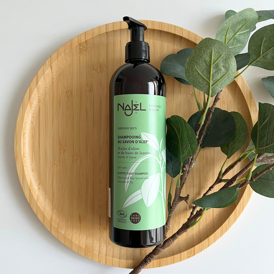 Najel Organic Aleppo Soap Shampoo Dry Hair