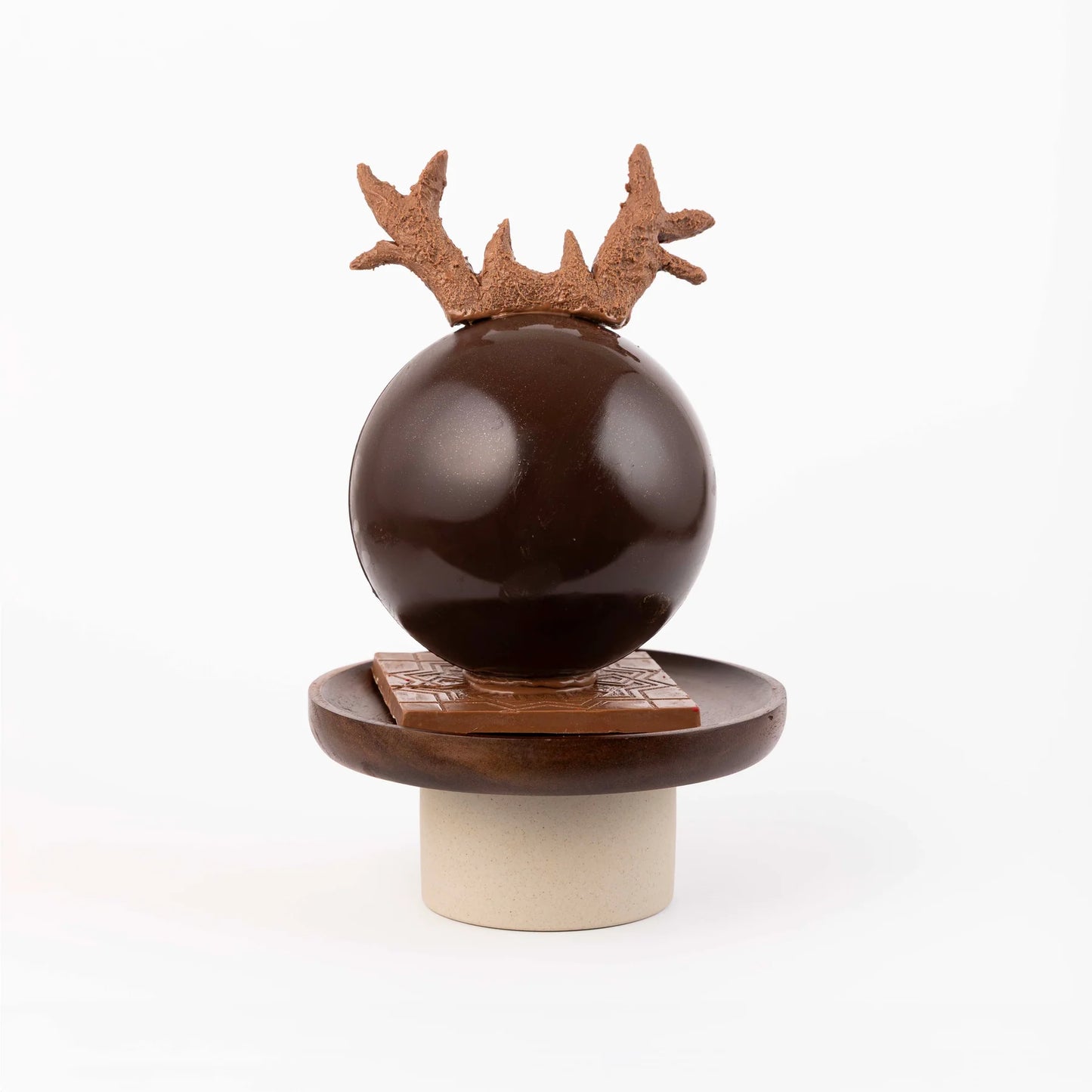 3D Reindeer Chocolate Gift 400g