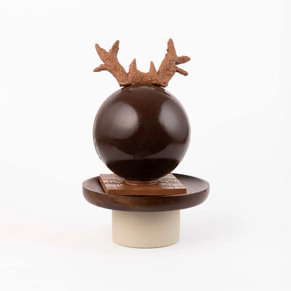 3D Reindeer Chocolate Gift 400g